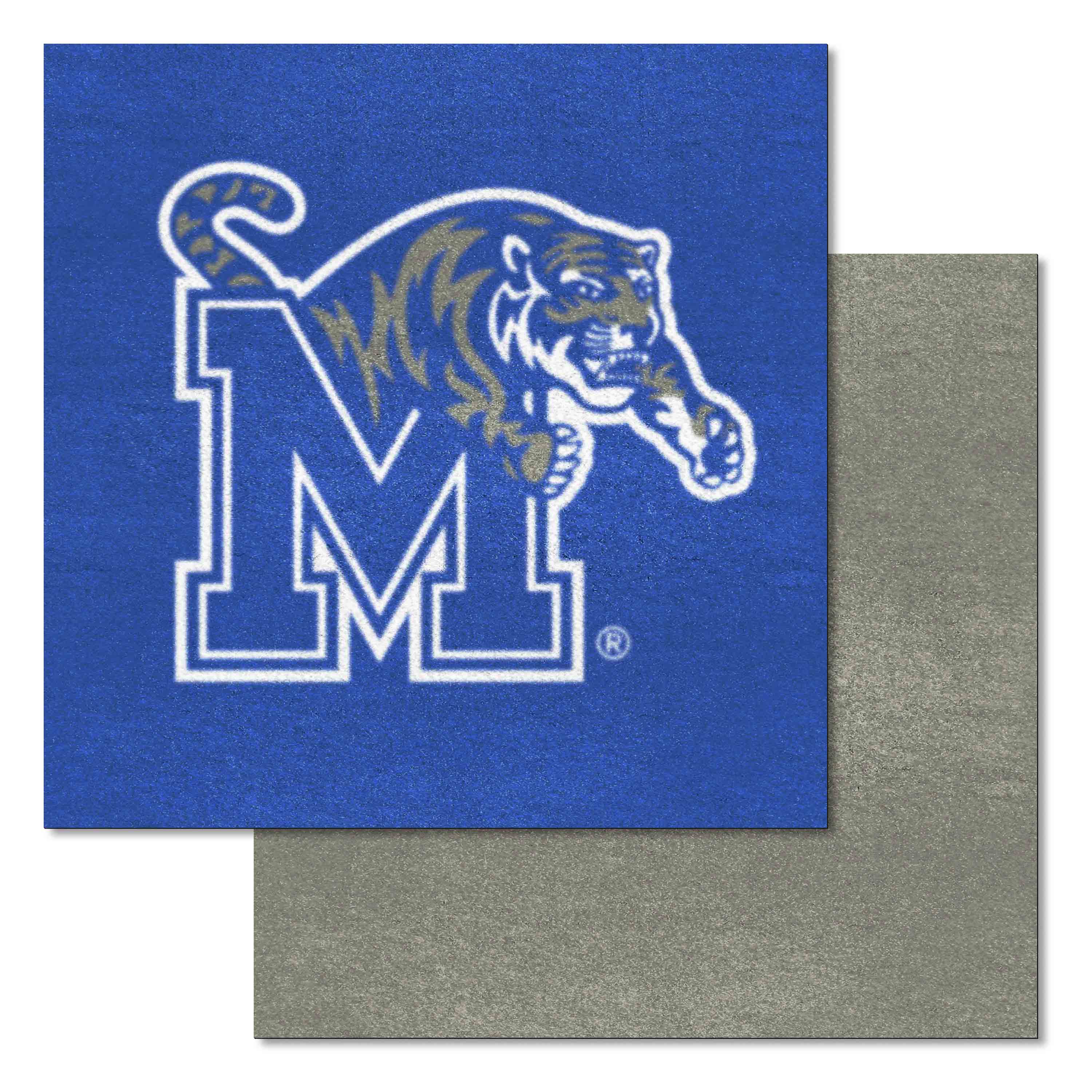 Memphis Tigers Team Carpet Tiles - 45 Sq Ft.