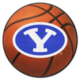 BYU Cougars Basketball Rug - 27in. Diameter