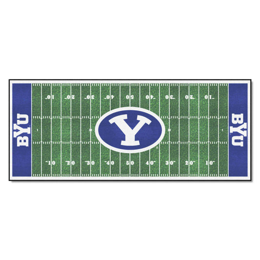 BYU Cougars Field Runner Mat - 30in. x 72in.