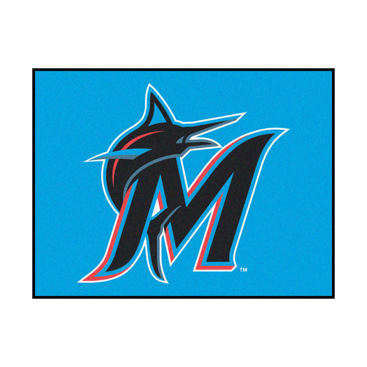 Miami Marlins All-Star Rug - 34 in. x 42.5 in.