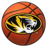 Missouri Tigers Basketball Rug - 27in. Diameter