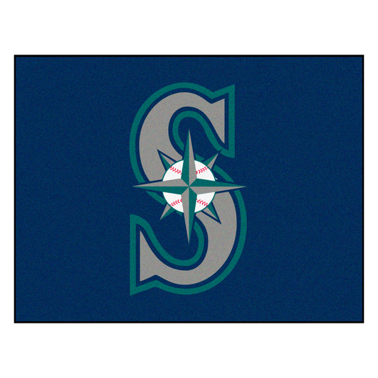 Seattle Mariners All-Star Rug - 34 in. x 42.5 in.