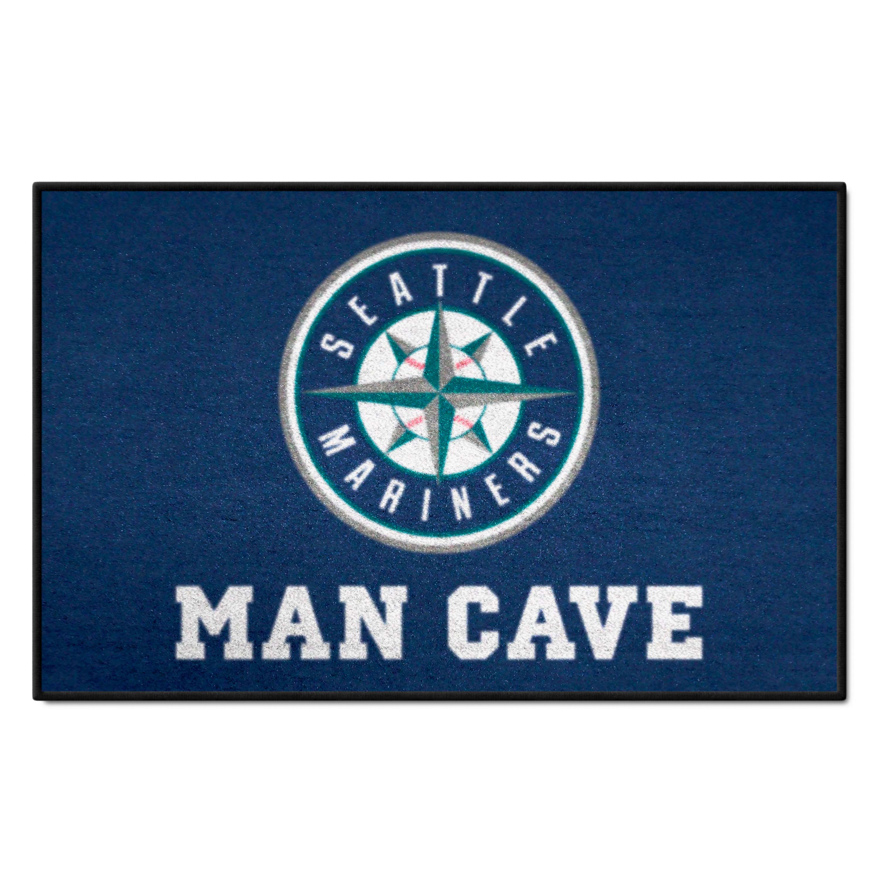 Seattle Mariners Man Cave Ulti-Mat Rug - 5ft. x 8ft.