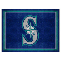 Seattle Mariners 8ft. x 10 ft. Plush Area Rug