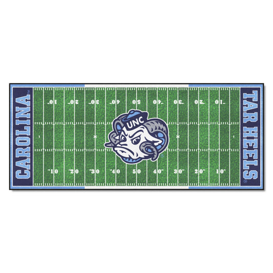 North Carolina Tar Heels Field Runner Mat - 30in. x 72in., Ram