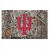 Indiana Hooisers Camo Rubber Scraper Door Mat