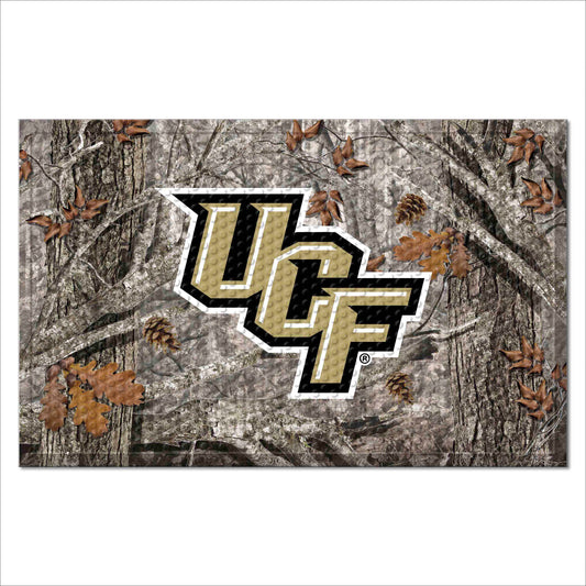 Central Florida Knights Rubber Scraper Door Mat Camo - Central Florida