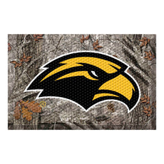 Southern Miss Rubber Scraper Door Mat Camo