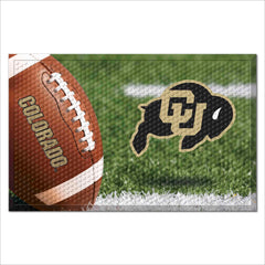 Colorado Buffaloes Rubber Scraper Door Mat - Colorado