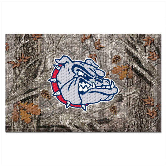 Gonzaga Bulldogs Rubber Scraper Door Mat Camo - Gonzaga