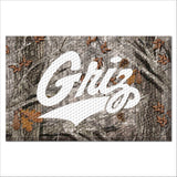 Montana Grizzlies Rubber Scraper Door Mat Camo