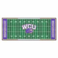 Tapete de campo Western Carolina Catamounts - 30 x 72 pulgadas.