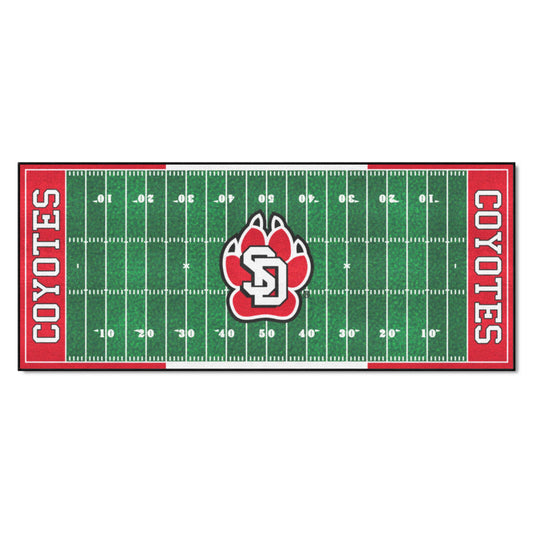 South Dakota Coyotes Field Runner Mat - 30in. x 72in.