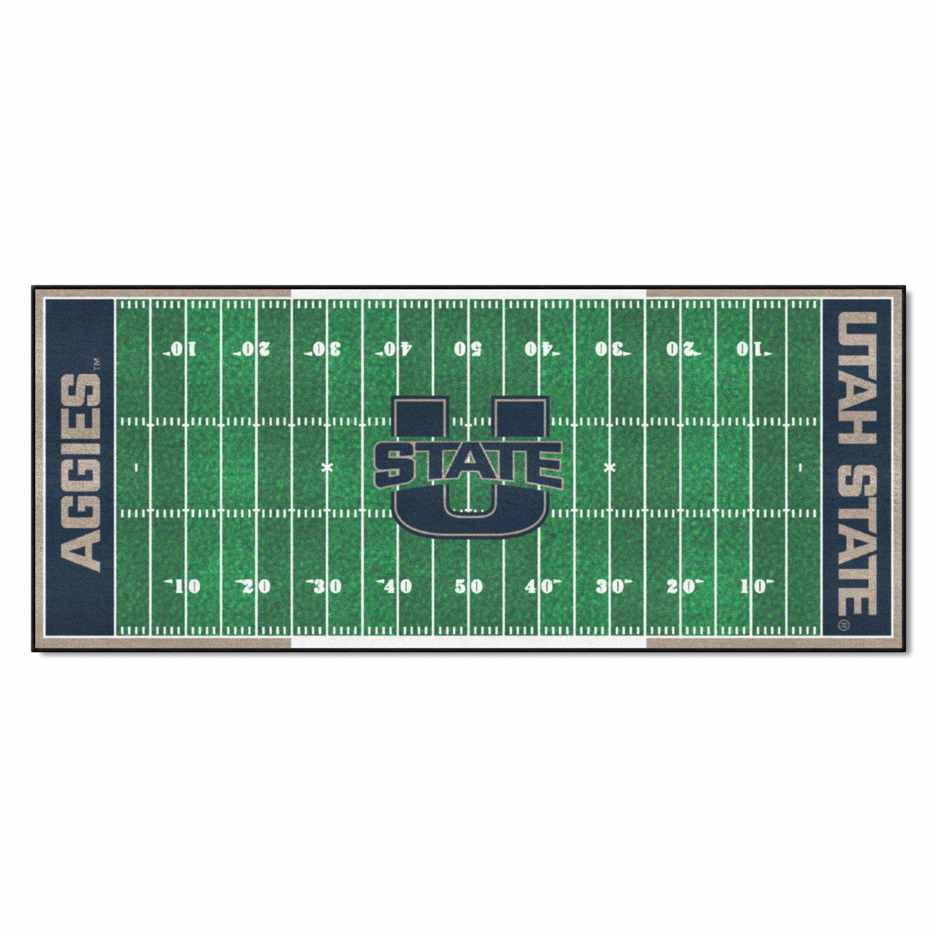 Utah State Aggies Field Runner Mat - 30in. x 72in.