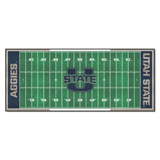 Utah State Aggies Field Runner Mat - 30in. x 72in.