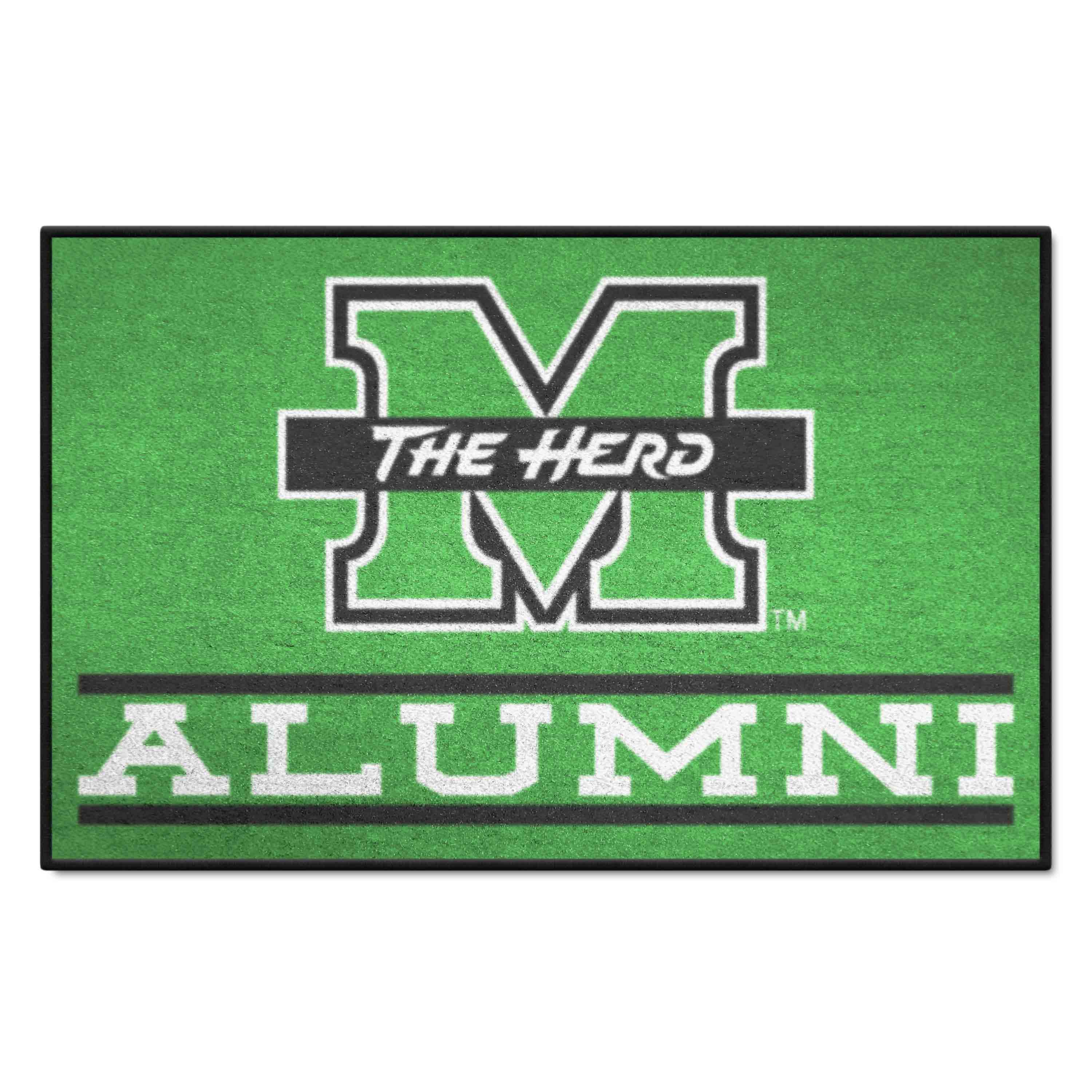 Marshall Thundering Herd Starter Mat Accent Rug - 19in. x 30in. Alumni Starter Mat