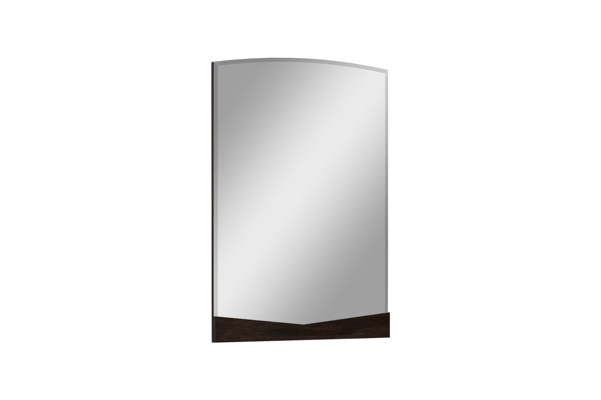 43" Dark Brown Dresser Mirror