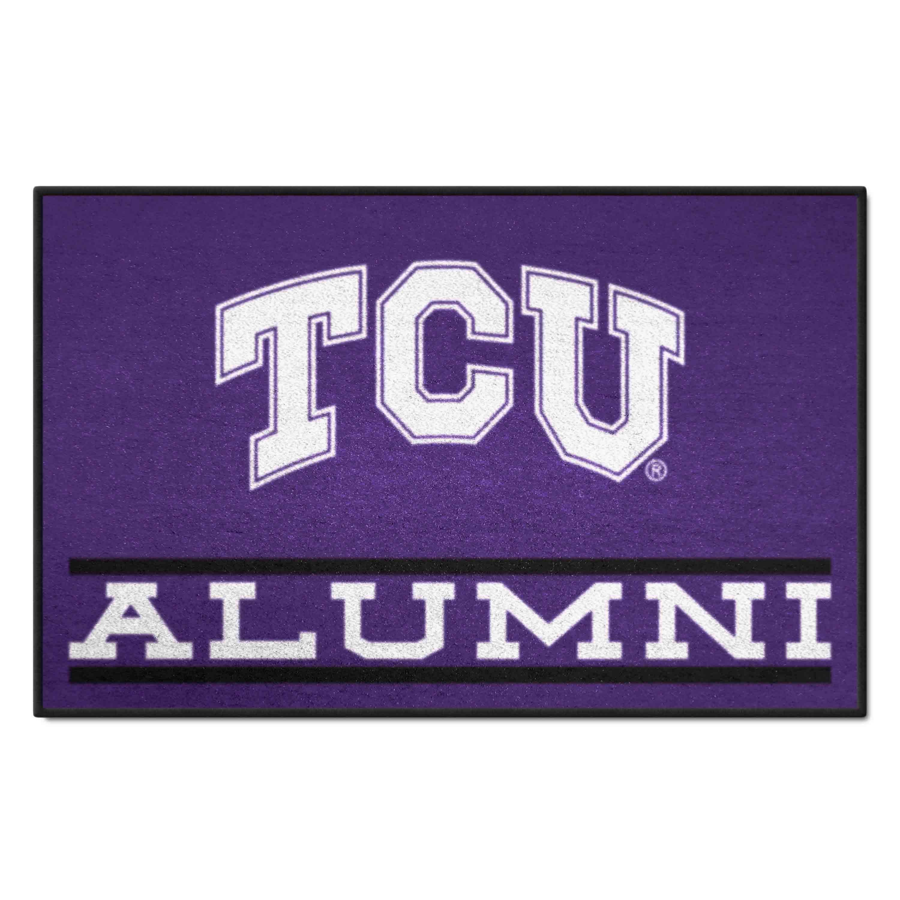 TCU Horned Frogs Starter Mat Accent Rug - 19in. x 30in. Alumni Starter Mat