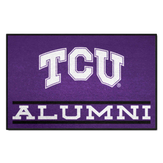 TCU Horned Frogs Starter Mat Accent Rug - 19in. x 30in. Alumni Starter Mat