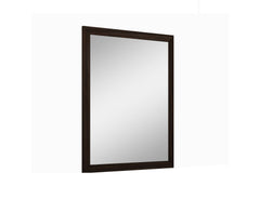 43" Dark Brown Framed Dresser Mirror