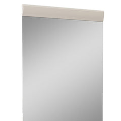 Beige Rectangle Dresser Mirror