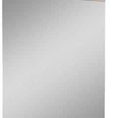 Beige Rectangle Dresser Mirror