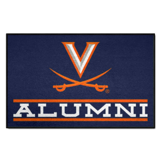 Virginia Cavaliers Starter Mat Accent Rug - 19in. x 30in. Alumni Starter Mat