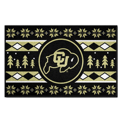 Colorado Buffaloes Holiday Sweater Starter Mat Accent Rug - 19in. x 30in. - Colorado