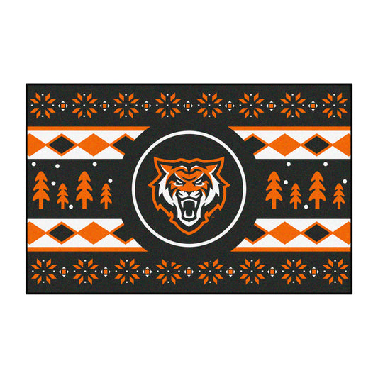 Idaho State Bengals Holiday Sweater Starter Mat Accent Rug - 19in. x 30in.