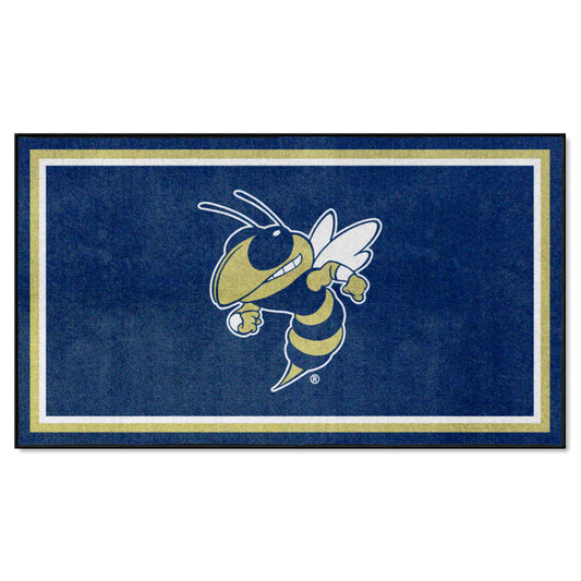 Georgia Tech Yellow Jackets 3ft. x 5ft. Plush Area Rug, Buzz