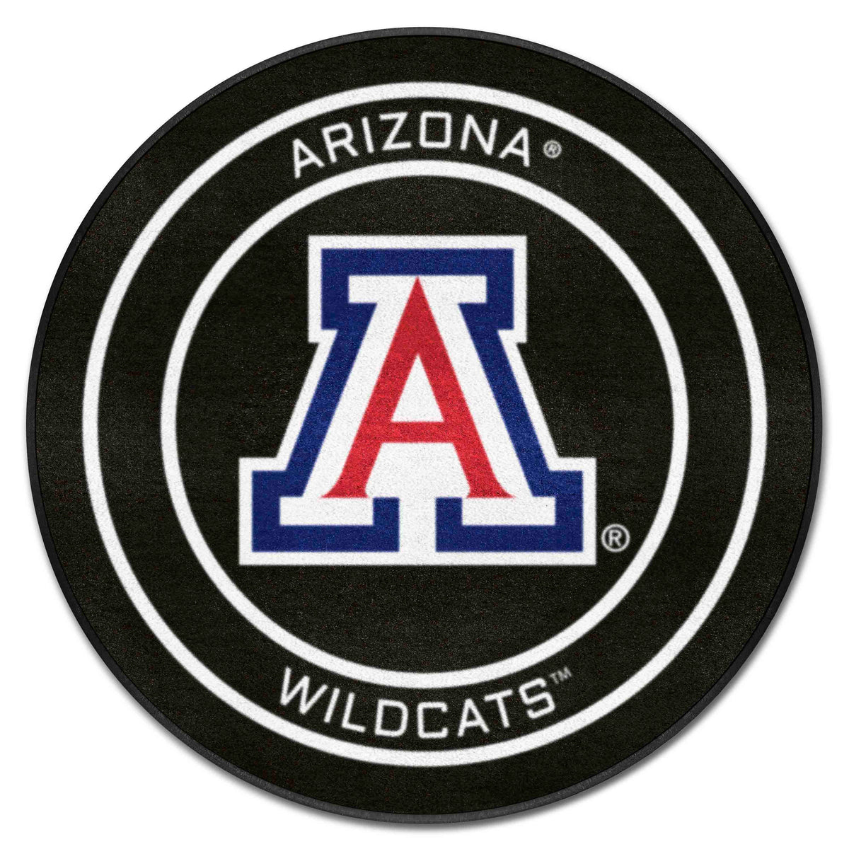 Arizona Hockey Puck Rug - 27in. Diameter