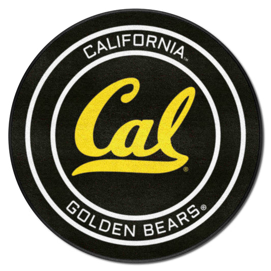 Cal Hockey Puck Rug - 27in. Diameter