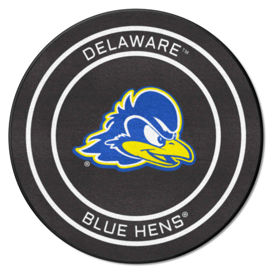 Delaware Hockey Puck Rug - 27in. Diameter