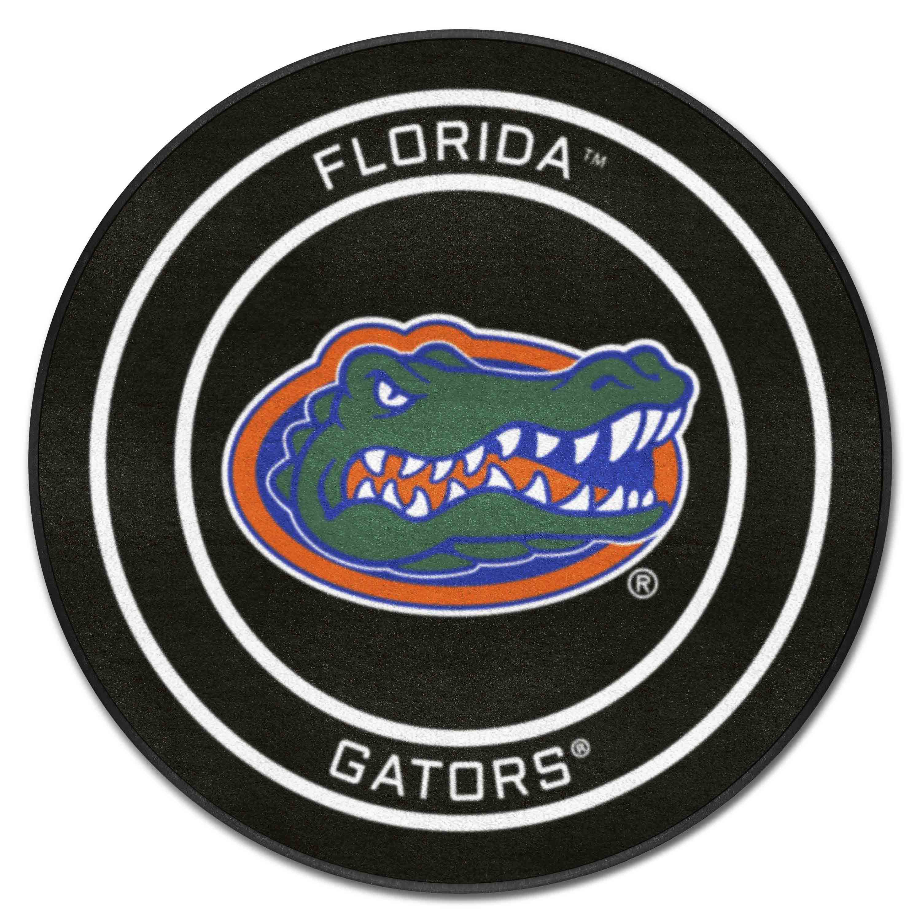 Florida Hockey Puck Rug - 27in. Diameter