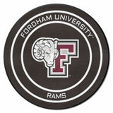 Fordham Rams Hockey Puck Rug - 27in. Diameter