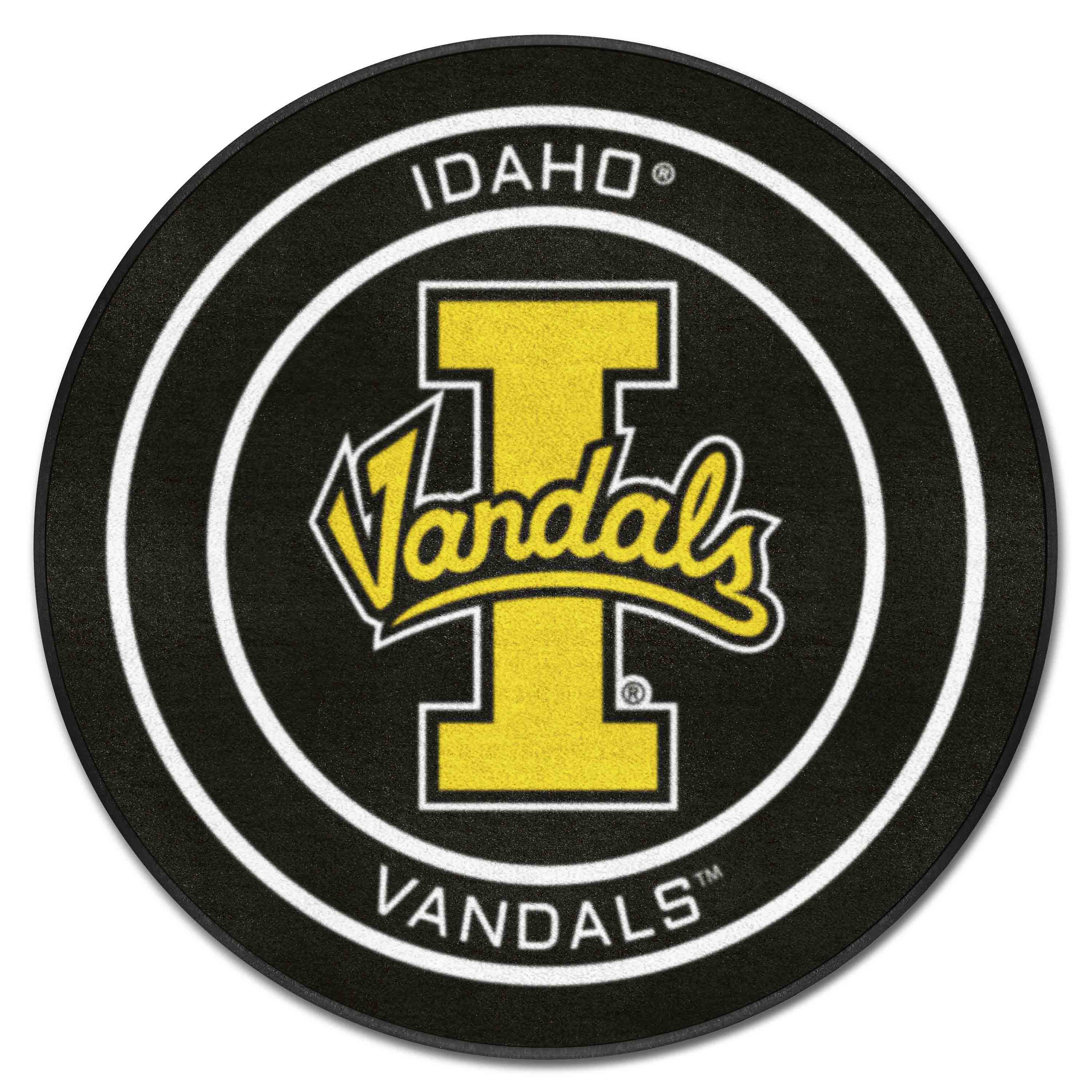 Idaho Hockey Puck Rug - 27in. Diameter