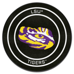 LSU Hockey Puck Rug - 27in. Diameter