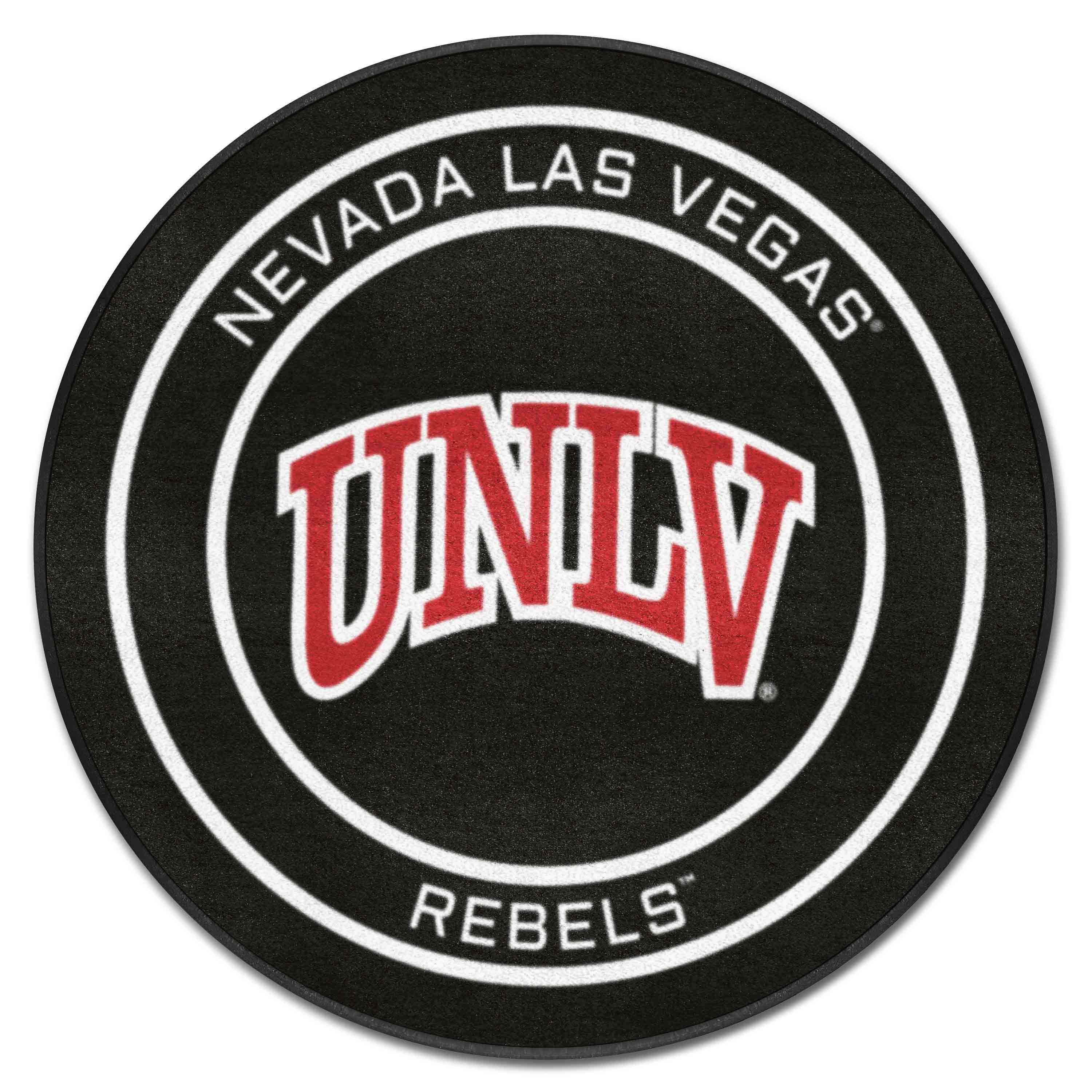 UNLV Hockey Puck Rug - 27in. Diameter