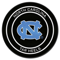 North Carolina Hockey Puck Rug - 27in. Diameter - North Carolina