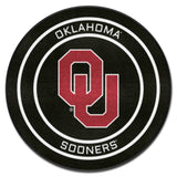 Oklahoma Hockey Puck Rug - 27in. Diameter