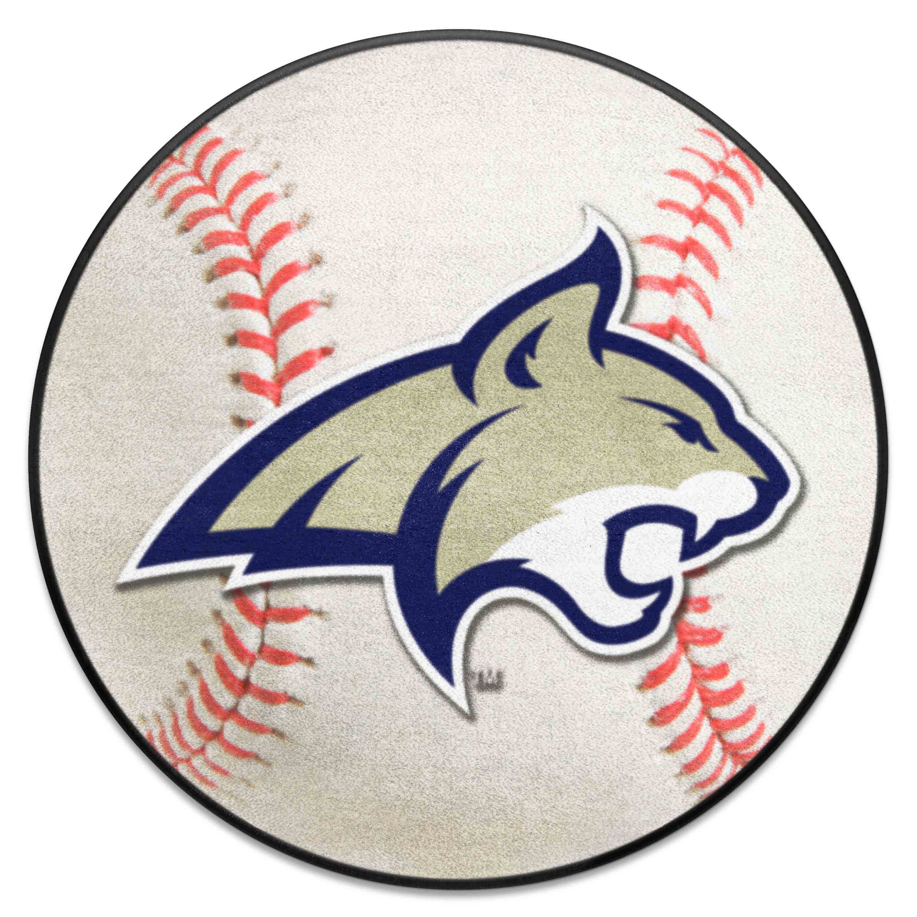 Montana State Grizzlies Baseball Rug - 27in. Diameter