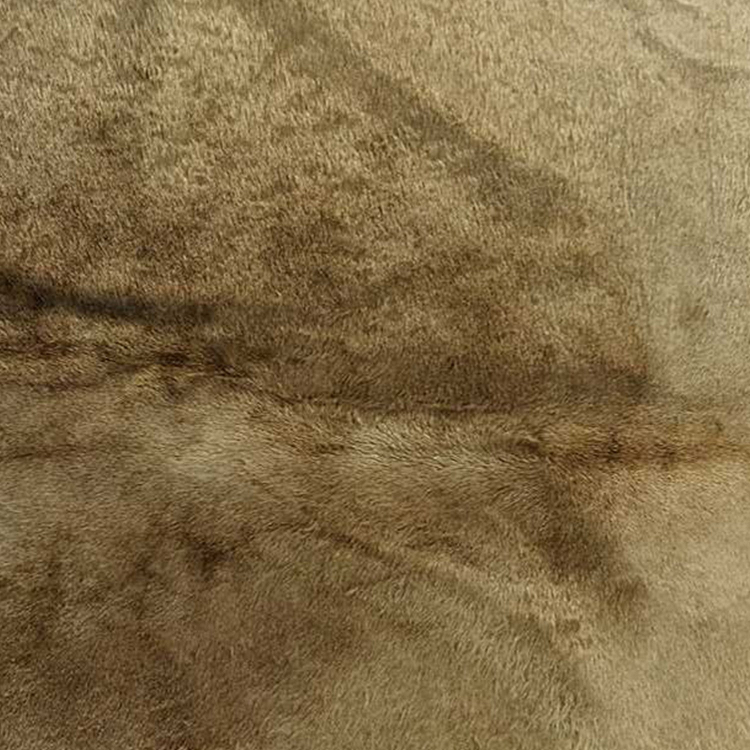 6' X 7' Gold Genuine Cowhide Area Rug