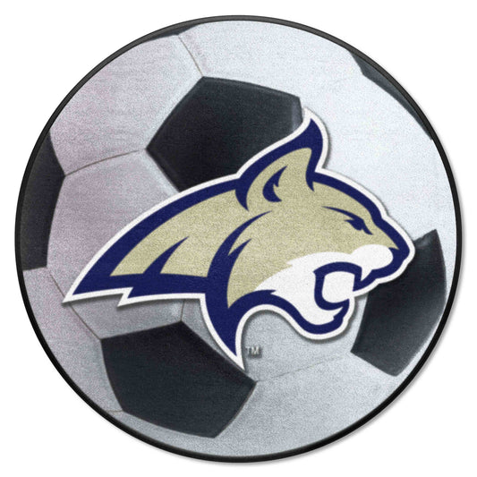 Montana State Grizzlies Soccer Ball Rug - 27in. Diameter