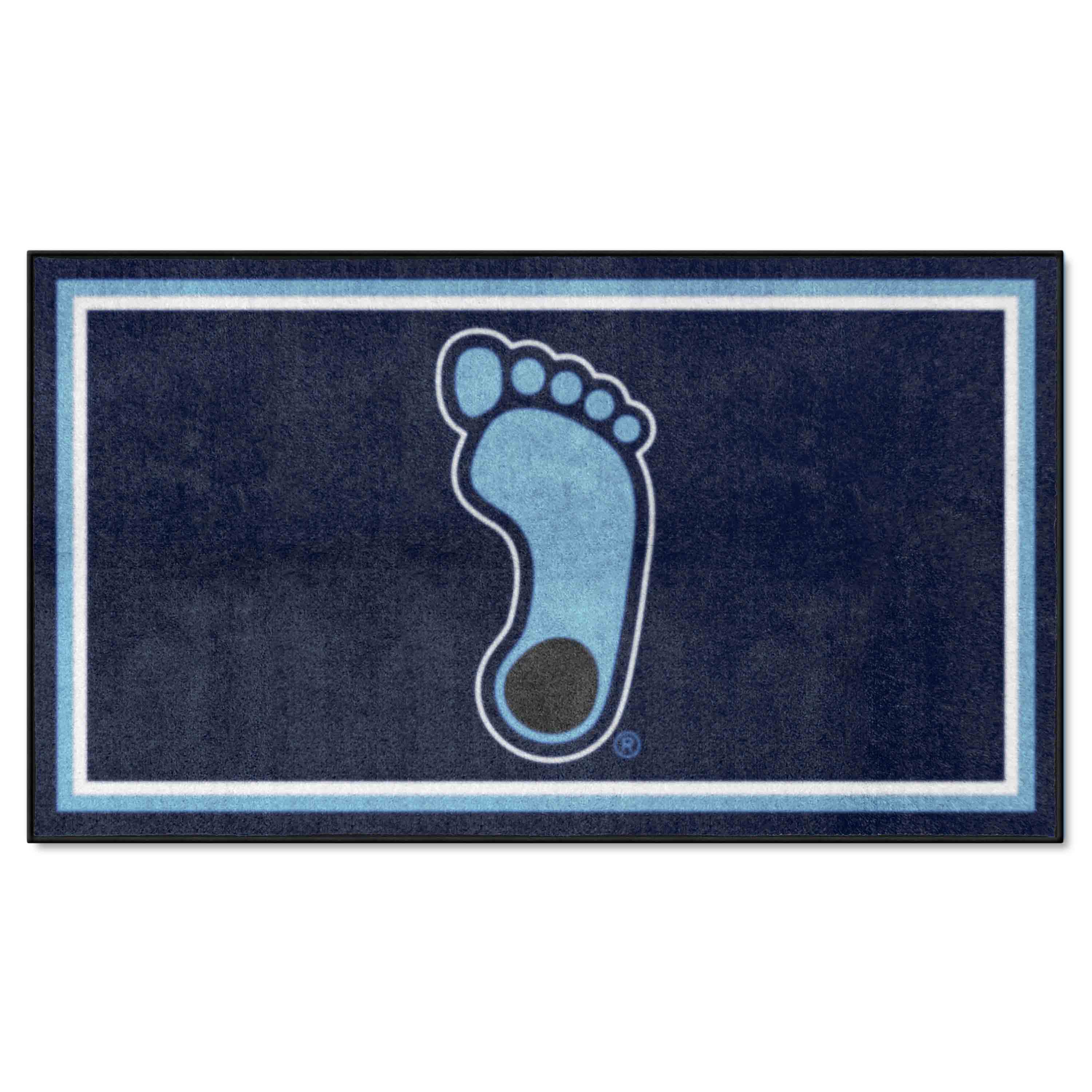 North Carolina Tar Heels 3ft. x 5ft. Plush Area Rug - North Carolina