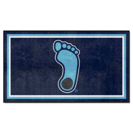 North Carolina Tar Heels 3ft. x 5ft. Plush Area Rug - North Carolina