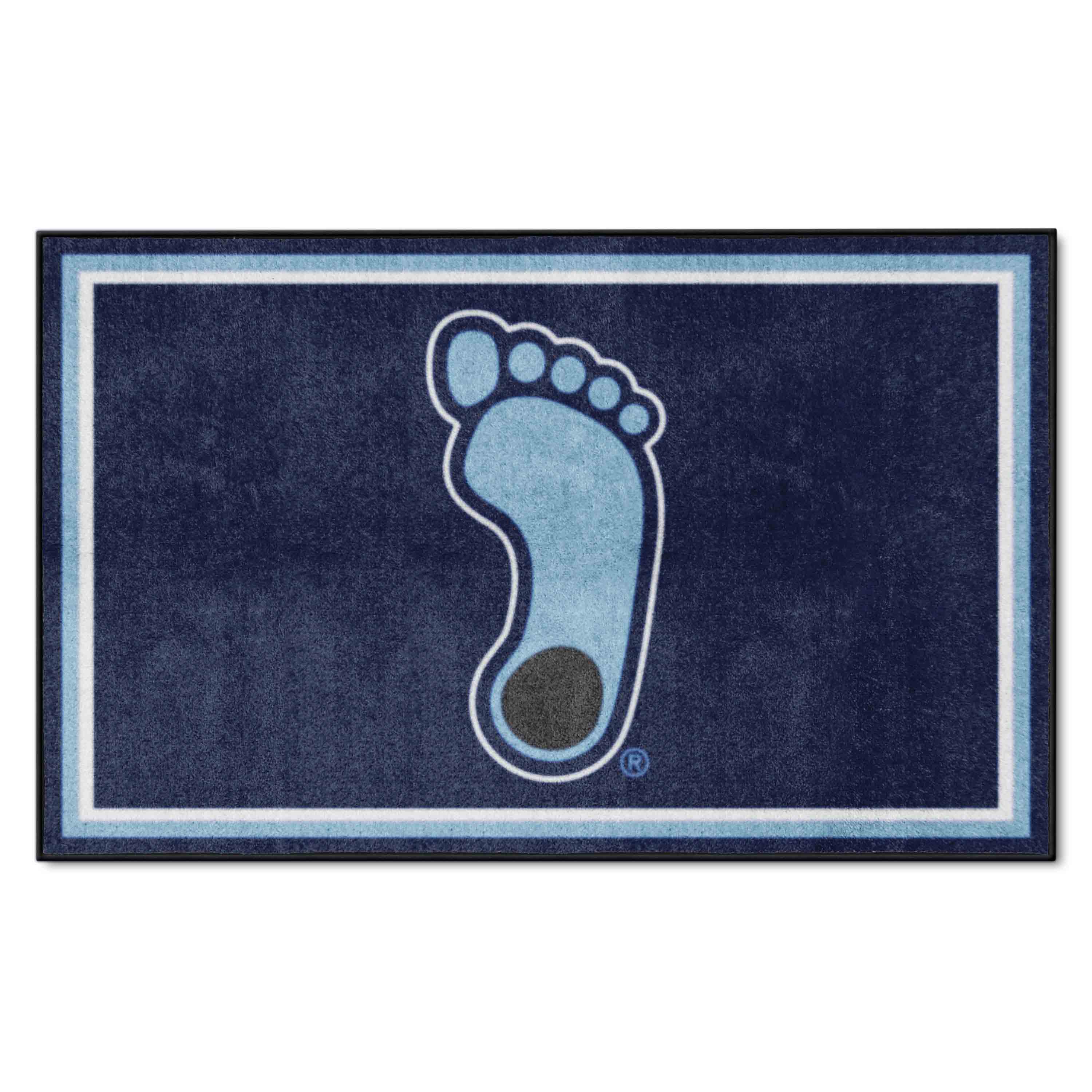 North Carolina Tar Heels 4ft. x 6ft. Plush Area Rug - North Carolina