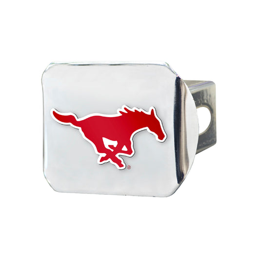 SMU Mustangs Hitch Cover - 3D Color Emblem