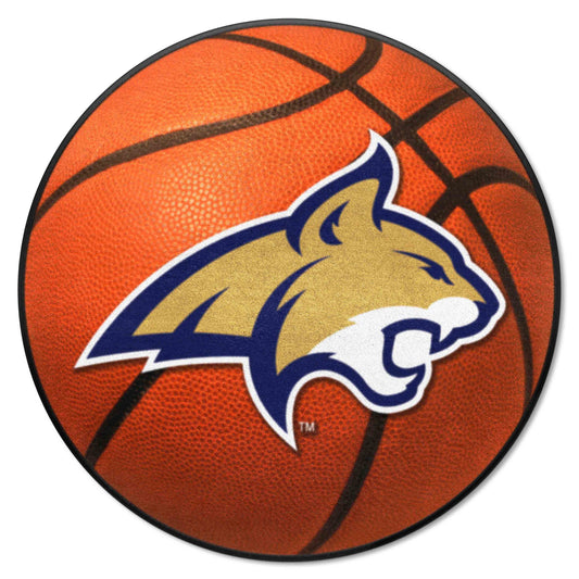 Montana State Grizzlies Basketball Rug - 27in. Diameter