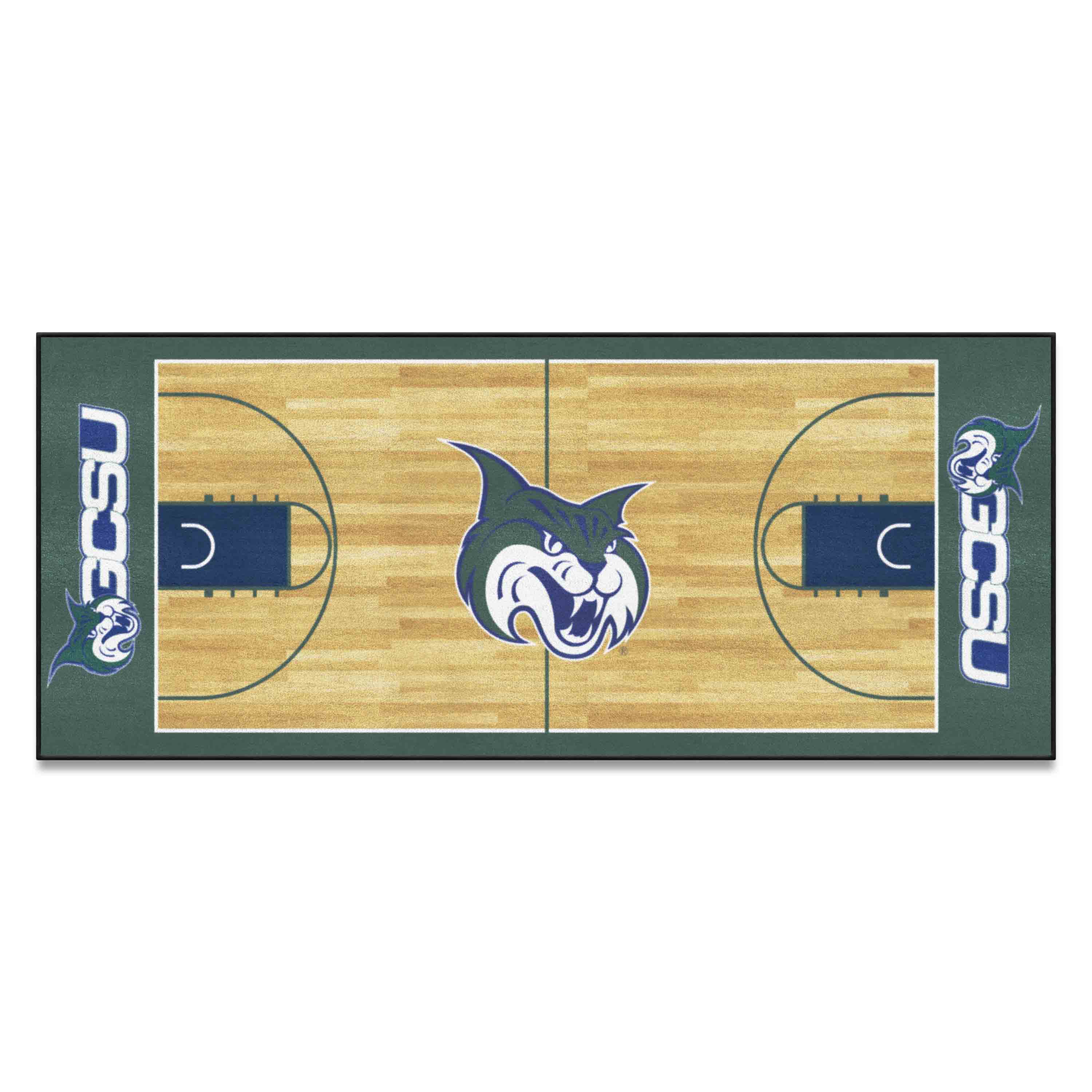 Georgia College Bobcats Court Runner Rug - 30in. x 72in.