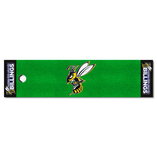 Montana State Billings Yellow Jackets Putting Green Mat - 1.5ft. x 6ft.